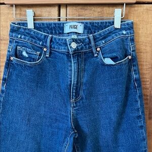PAIGE Dark Blue Denim Jeans